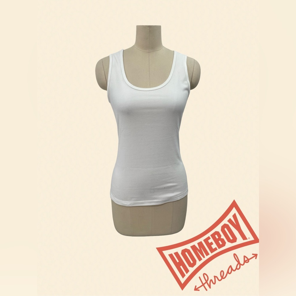 Woweny Women’s white thermal tank top
